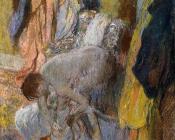 埃德加 德加 : Woman Washing Her Feet